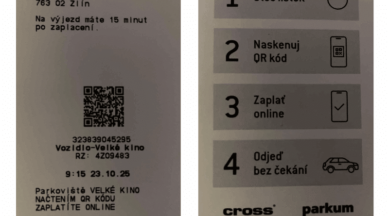 Parkování Zlín